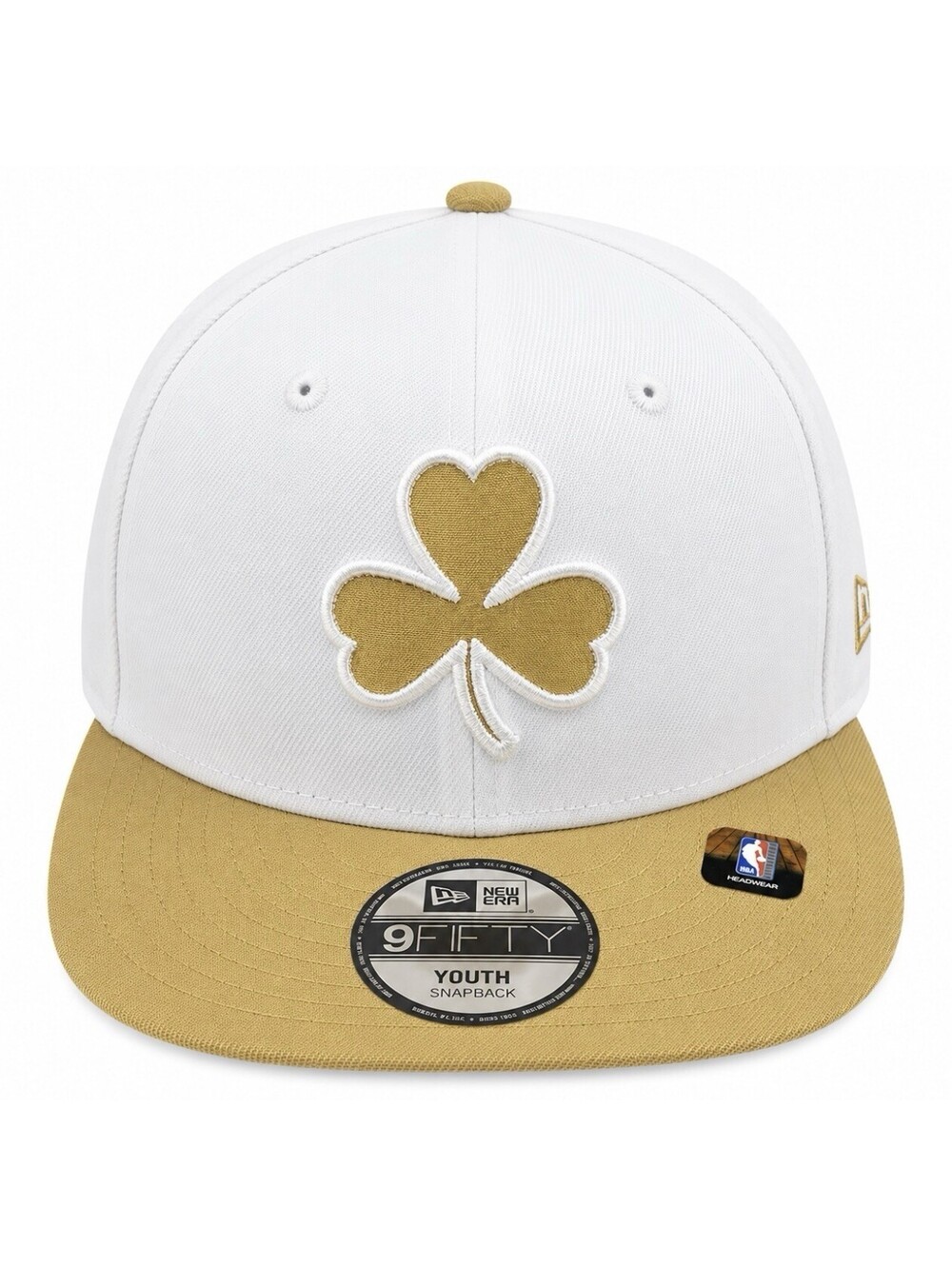 Boston Celtics New Era 9FIFTY 2025/2026 City Edition Snapback Hat Brown White